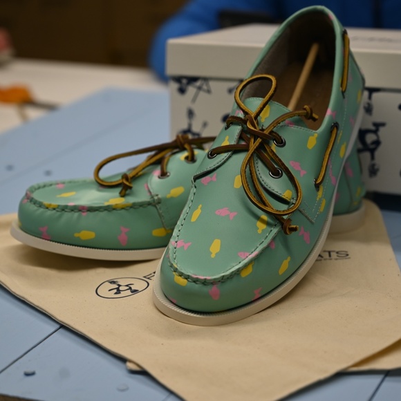 FROATS Bermuda Breeze Men's Boat Shoes NWT - Picture 4 of 5